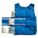 COOLING VEST, BL, UNIVERSAL, POLY/COTTON, COLD PACK INSERTS, UP TO 3 HR, HOOK & LOOP