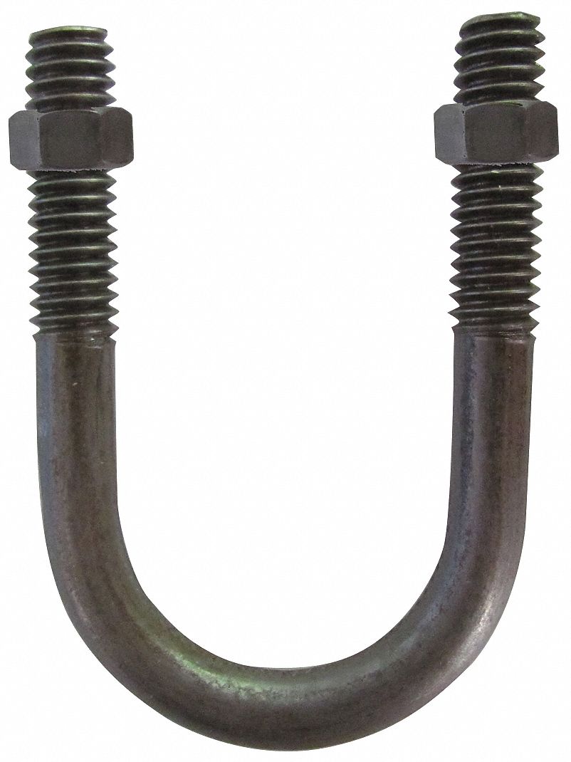Grainger Approved U Bolt Standard 304 Stainless Steel Plain 5 16 18 1 1 2 In Thread Length Pk 10 3xta5 3xta5 Grainger