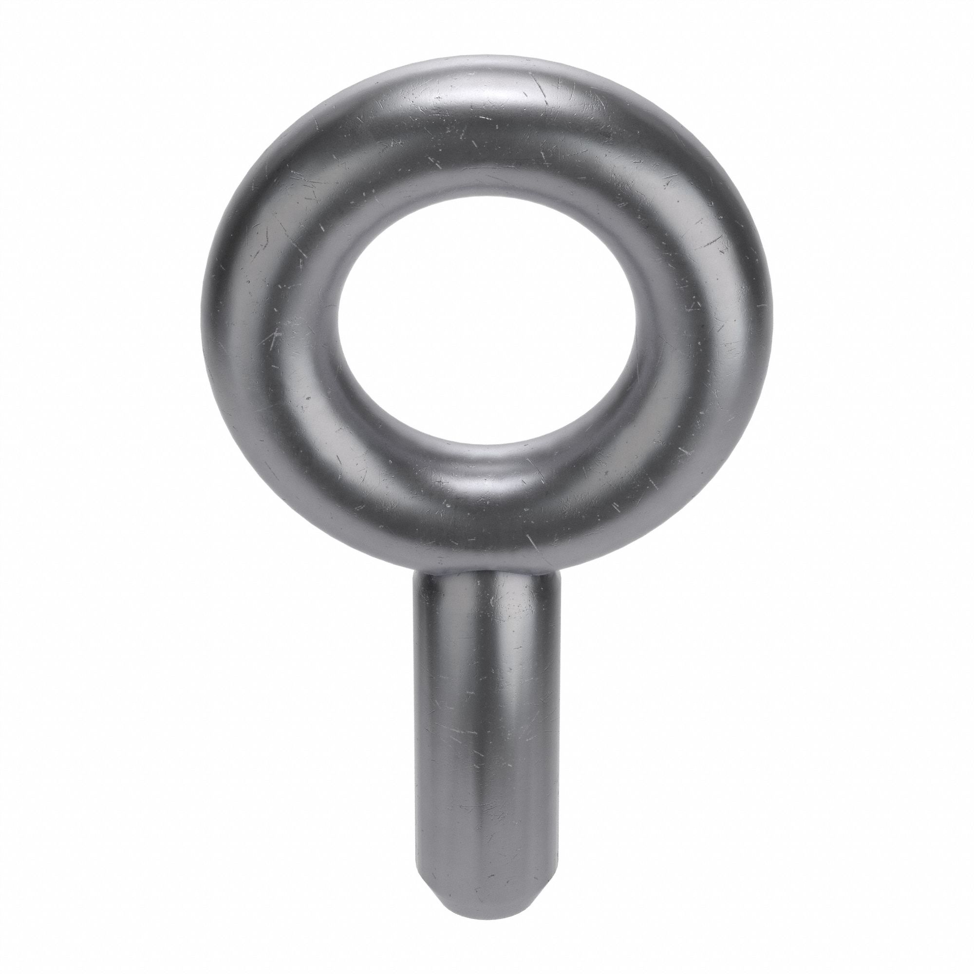 Machinery Eye Bolt Blank: With Shoulder, Steel, Plain, 2 1/4 in Shank Lg, 1 11/16 in Eye Inside Dia