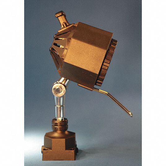 Pivoting Head Task Light, Halogen, 8 1/2 in Arm Length, Lamp Included ...