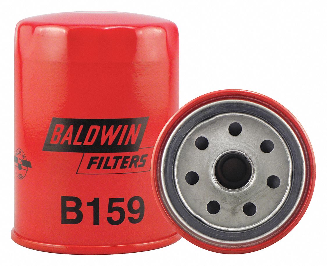 BALDWIN FILTERS  Spin On Oil  Filter  Length 4 1 16 