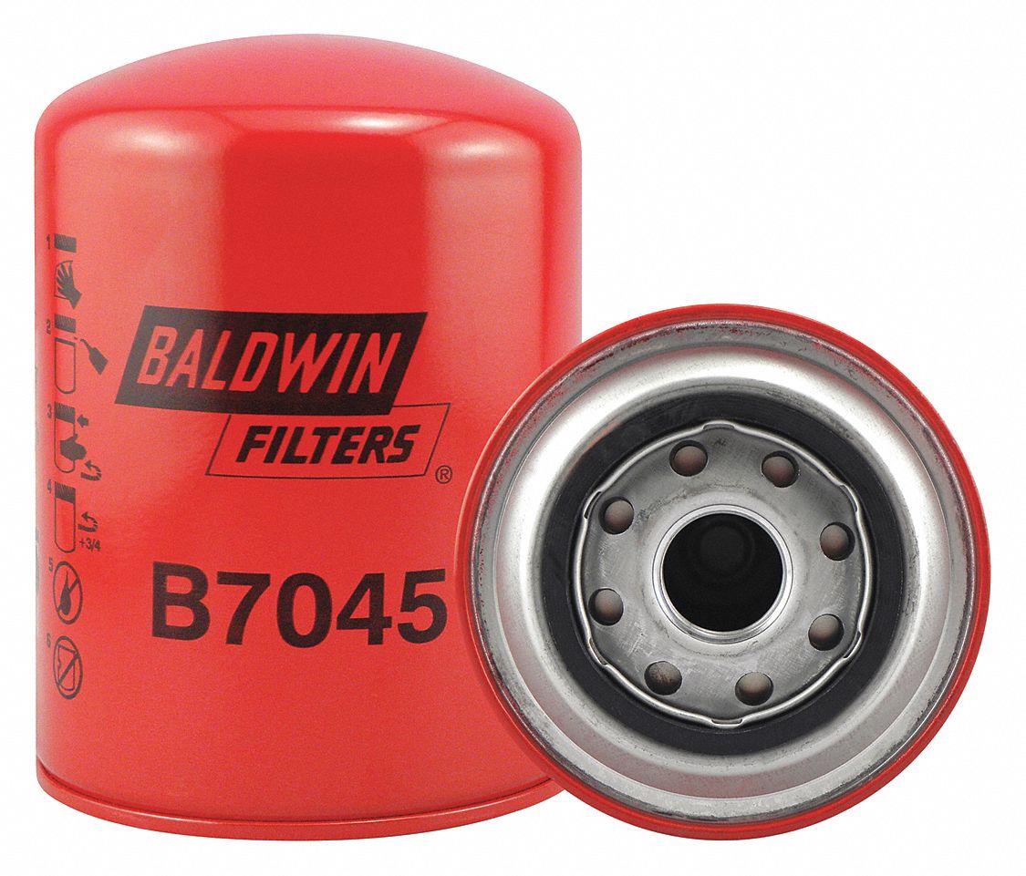 BALDWIN FILTERS, M26 x 1.5 mm Thread Size Automotive Filters, 5 27/32