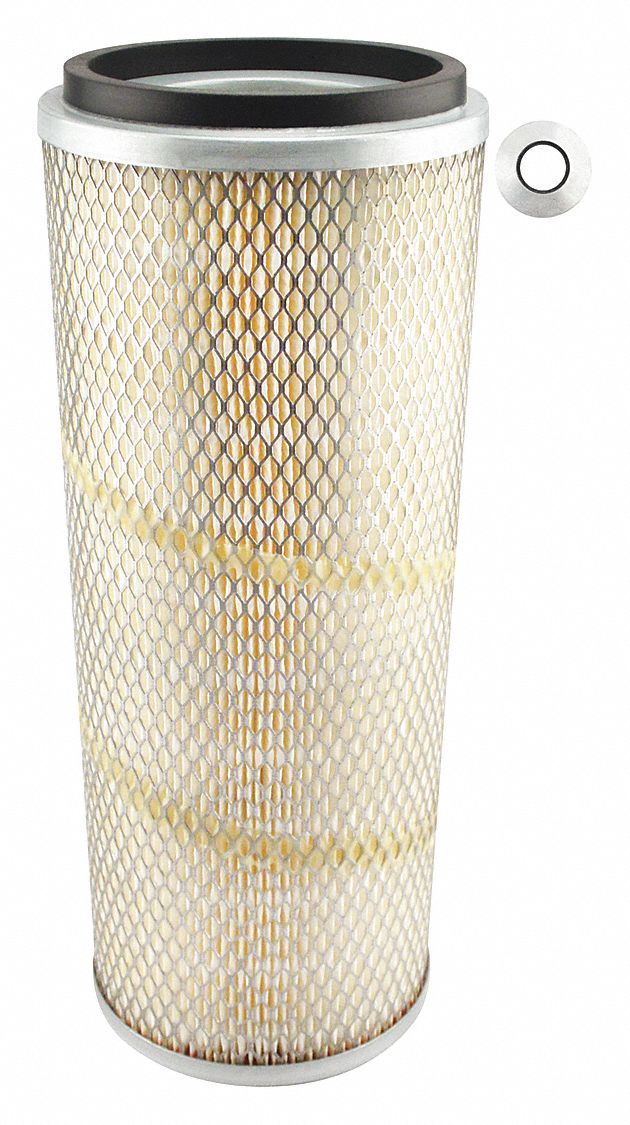 Automotive Air Filter: Round-Oval, Engine, Conical, Axial Seal, 21/32 in Inside Dia