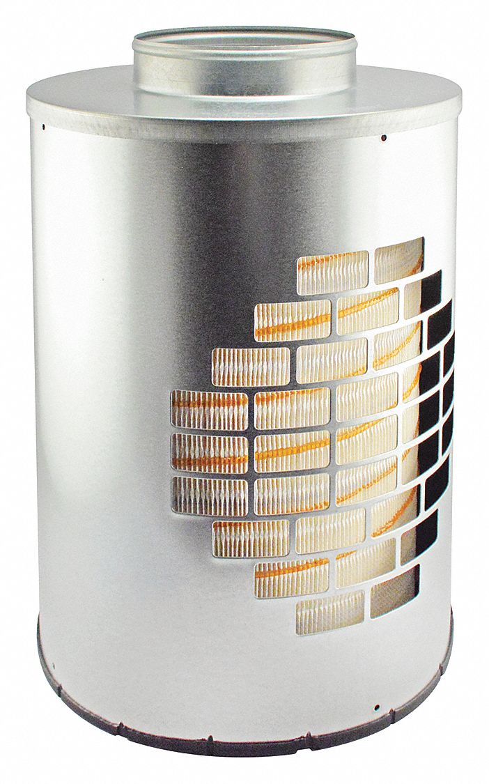 Automotive Air Filter: Engine, Round, 13 17/32 in Outside Dia - Bottom, Farr, PA2875