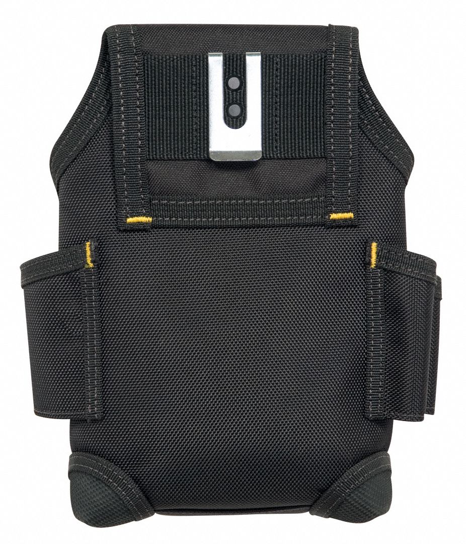 DEWALT Tool Pouch 5 Pockets, Tool Belts, Belt Clip, For 2 3/4 in Max