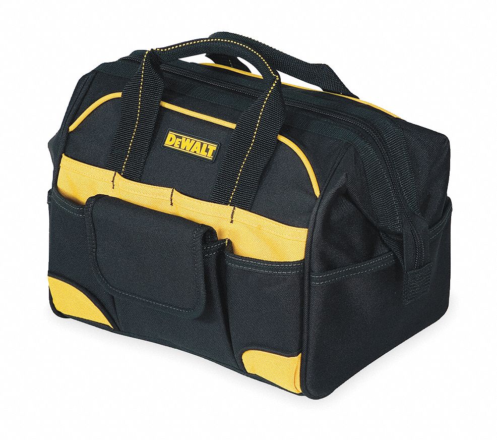 DEWALT Polyester, General Purpose, Tool Bag, Number of Pockets 29, 12