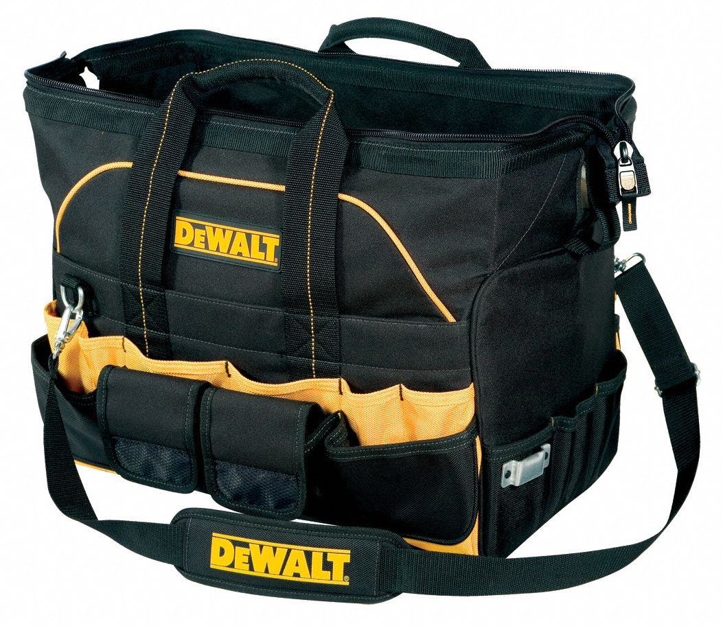 DEWALT Polyester, General Purpose, Tool Bag, Number of Pockets 40, 17 1