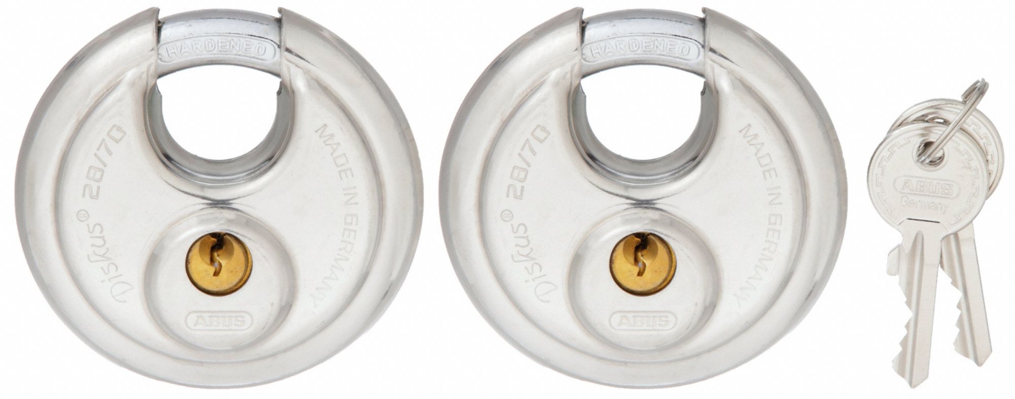 KEYED PADLOCK,ALIKE,2-3/4