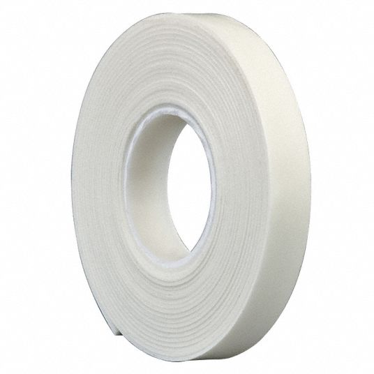 3m Double Sided Foam Tape White 1 2 In X 5 Yd 1 32 In Tape Thick Rubber Indoor Only 50 To 158 F 15c230 4462 Grainger