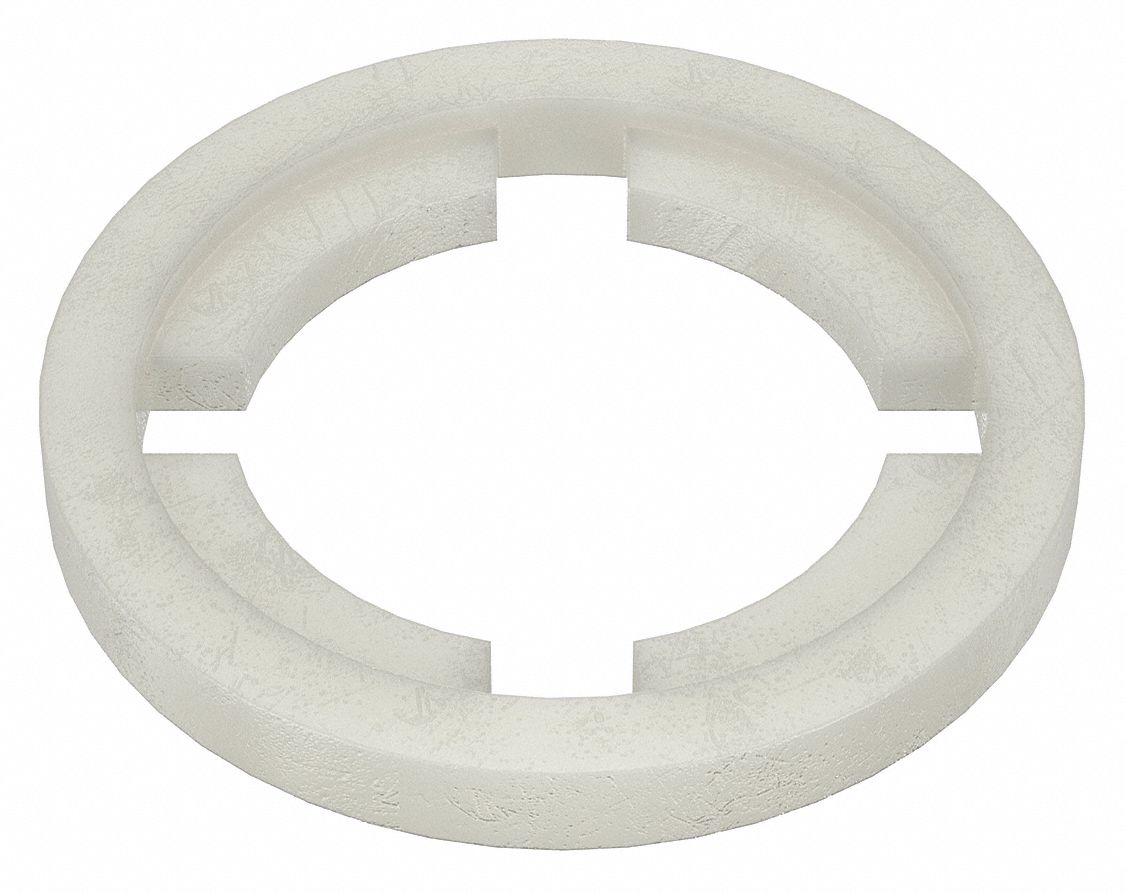 RONDELLE DE RETENUE,POUR VIS 1/4PO,NYLON,ID 0.375 PO,OD 19/32 PO,50PQ