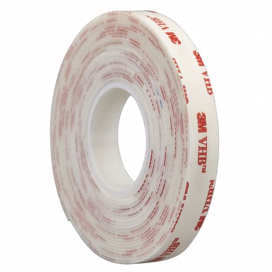 3m Double Sided Foam Tape White 2 In X 5 Yd 1 32 In Tape Thick Acrylic Indoor And Outdoor 15c371 4950 Grainger