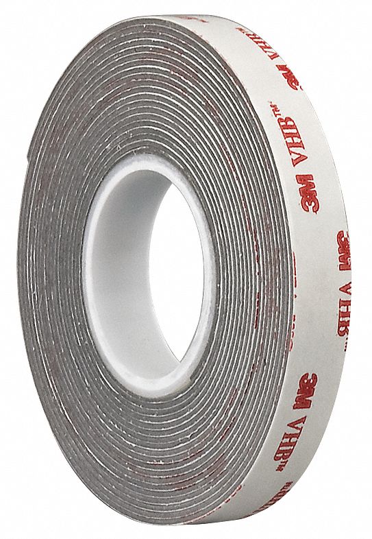 3M 4936 VHB Cinta de Espuma Doble Cara - 1/2 x 72 yardas S-10132