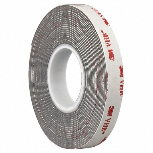 3M VHB Conformable Acrylic Foam Tape 1mm x 12mm x 33m 3M4941-1233