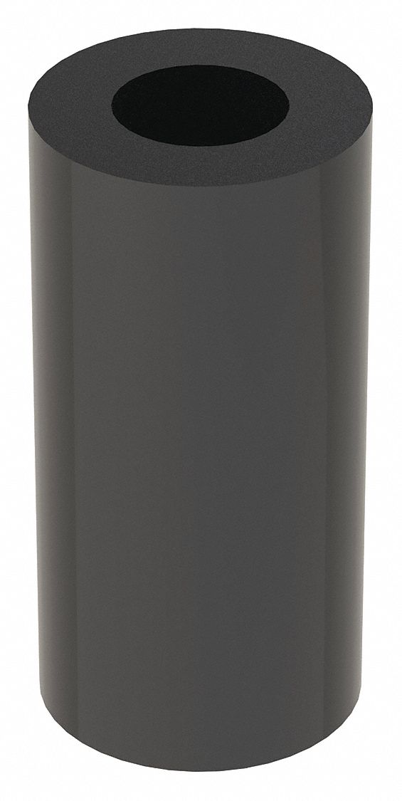 Spacer, Round, Nylon, 3/4in L, PK10