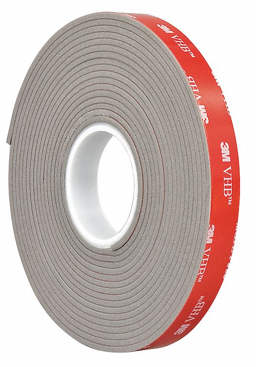 Dicema: 3M™ VHB™ Cinta de Espuma Acrílica RP+110GF 1/2 IN X 36 YD GRIS