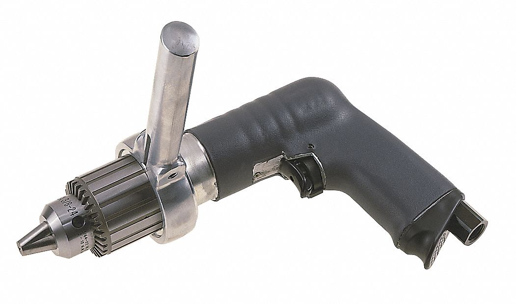 AIR DRILL,INDUSTRIAL,PISTOL,1/2 IN.