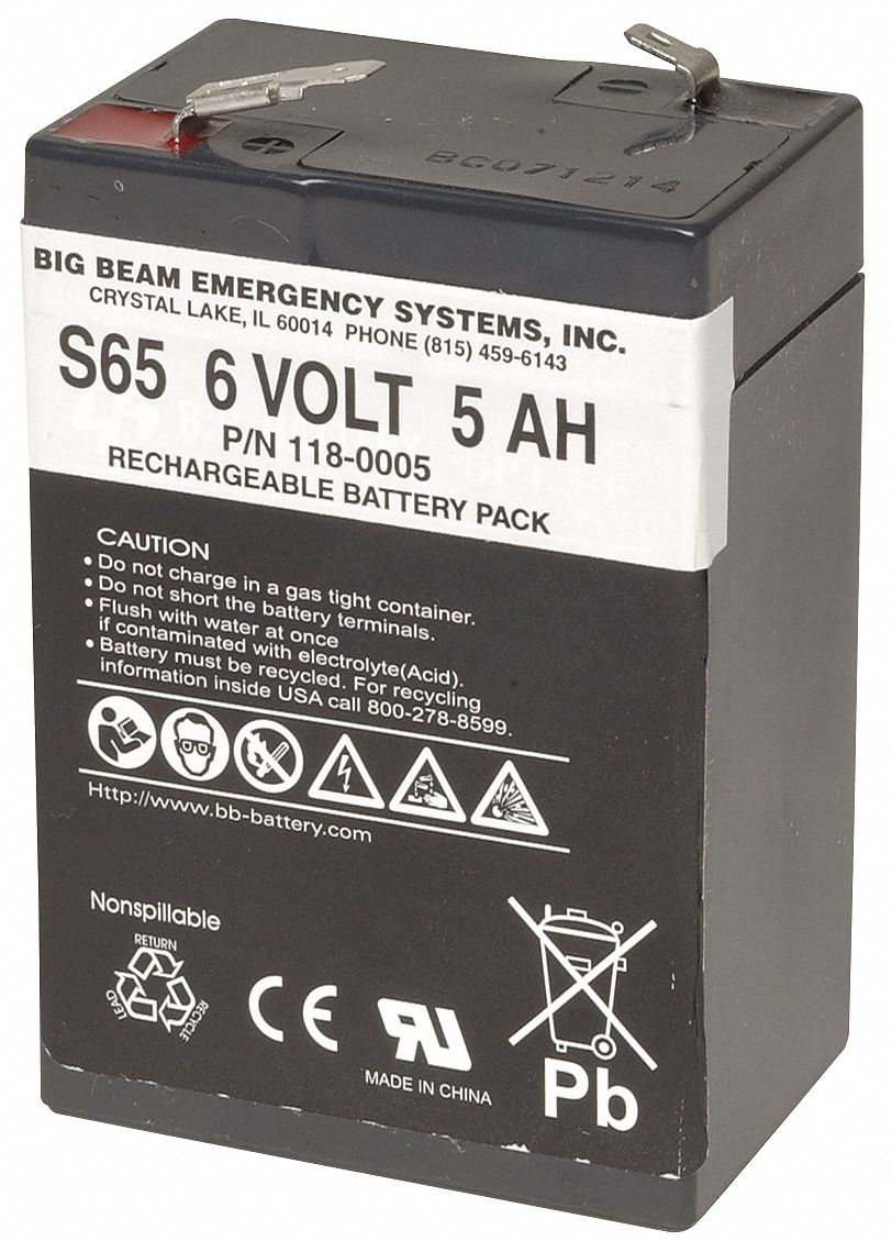 3WDD8 - Battery Lead Calcium 6V 4.6Ah