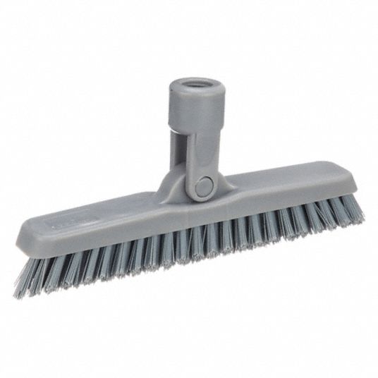 UNGER, Stiff, Polyethylene, Swivel Corner Brush Head - 3YDT3|CB20G ...