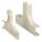 TEE, PN03 SERIES RACEWAYS, ¾ IN W, ½ IN H, PLASTIC, IVORY