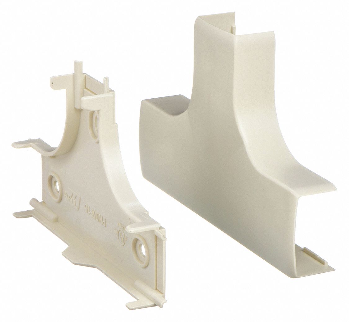 TEE, PN05 SERIES, 1¼ IN W, ¾ IN H, PLASTIC, IVORY