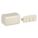 BLANK END, PN05 SERIES, 1¼ IN W, ¾ IN H, PLASTIC, IVORY