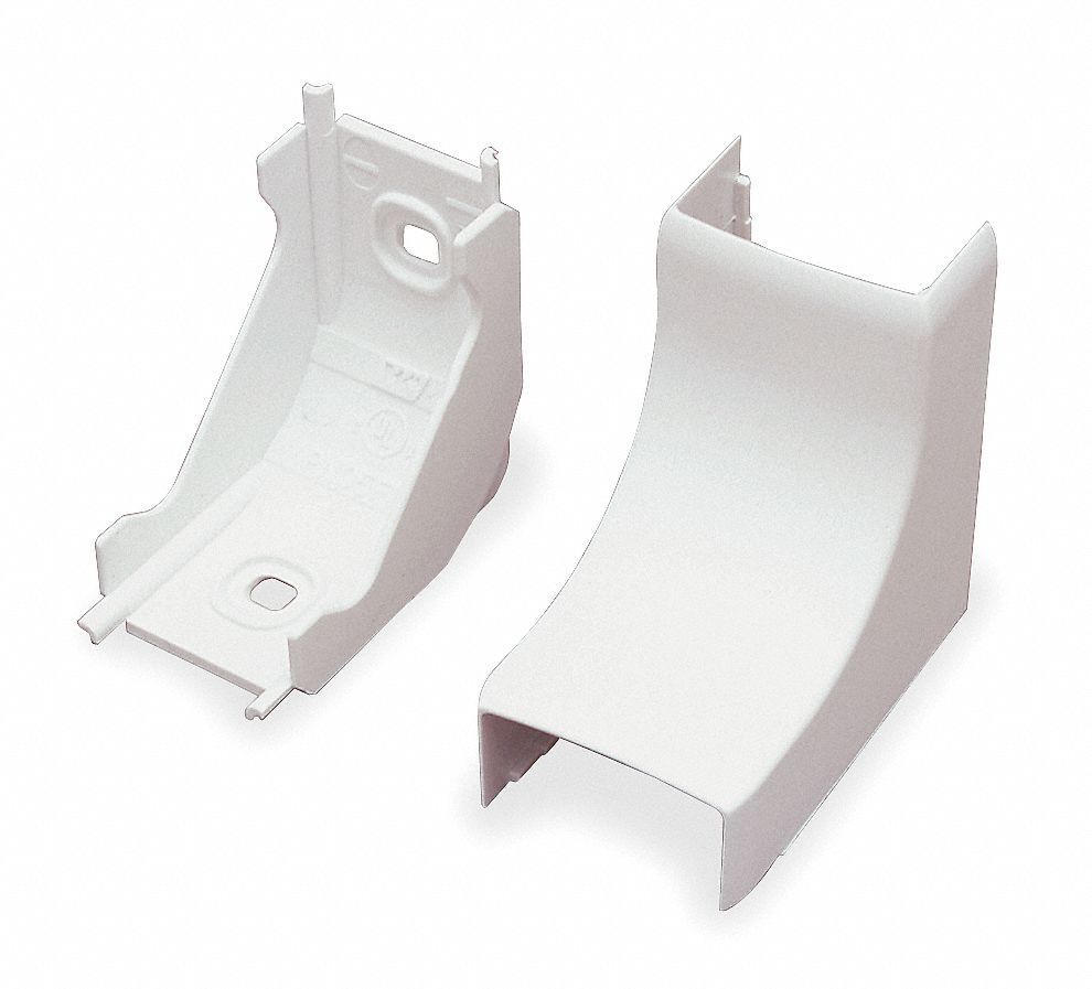 Internal Elbow: PN10, 1 3/4 in Wd, 3/4 in Ht, Plastic, Ivory