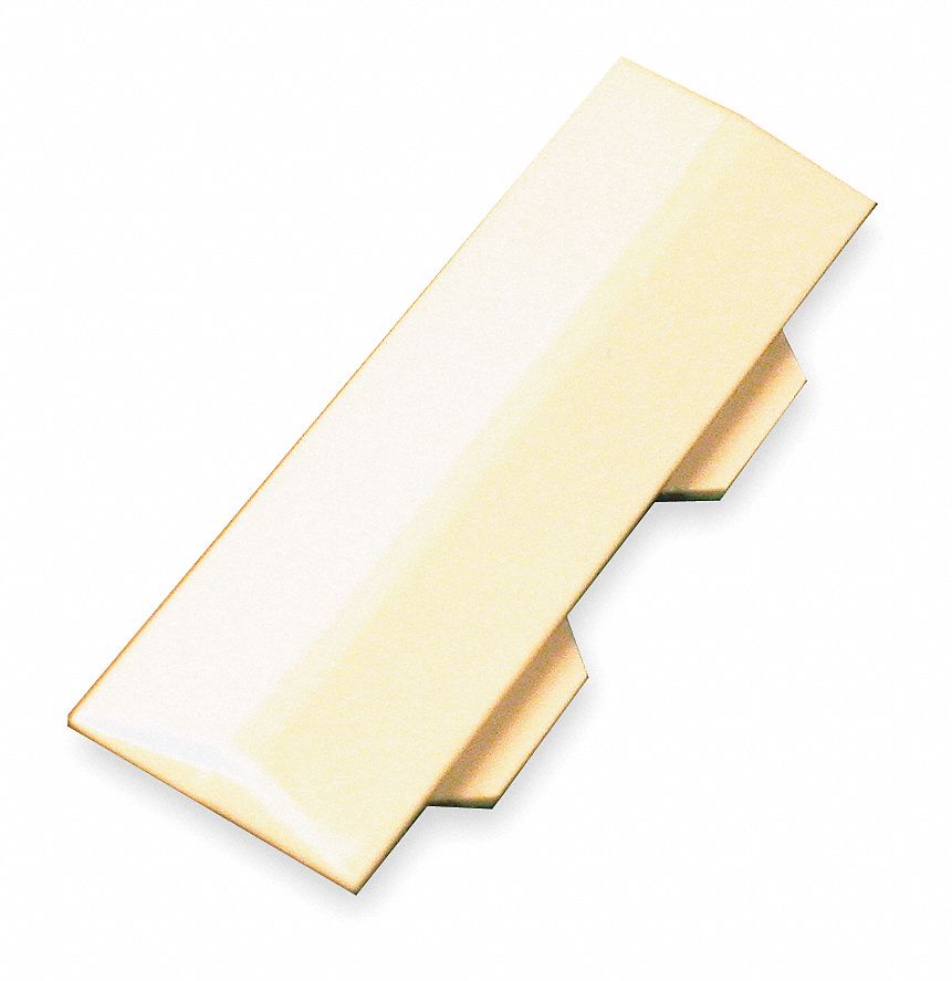 COVER CLIP, CABLESMART 40N2, 4 IN W, 2 IN H, PLASTIC, IVORY