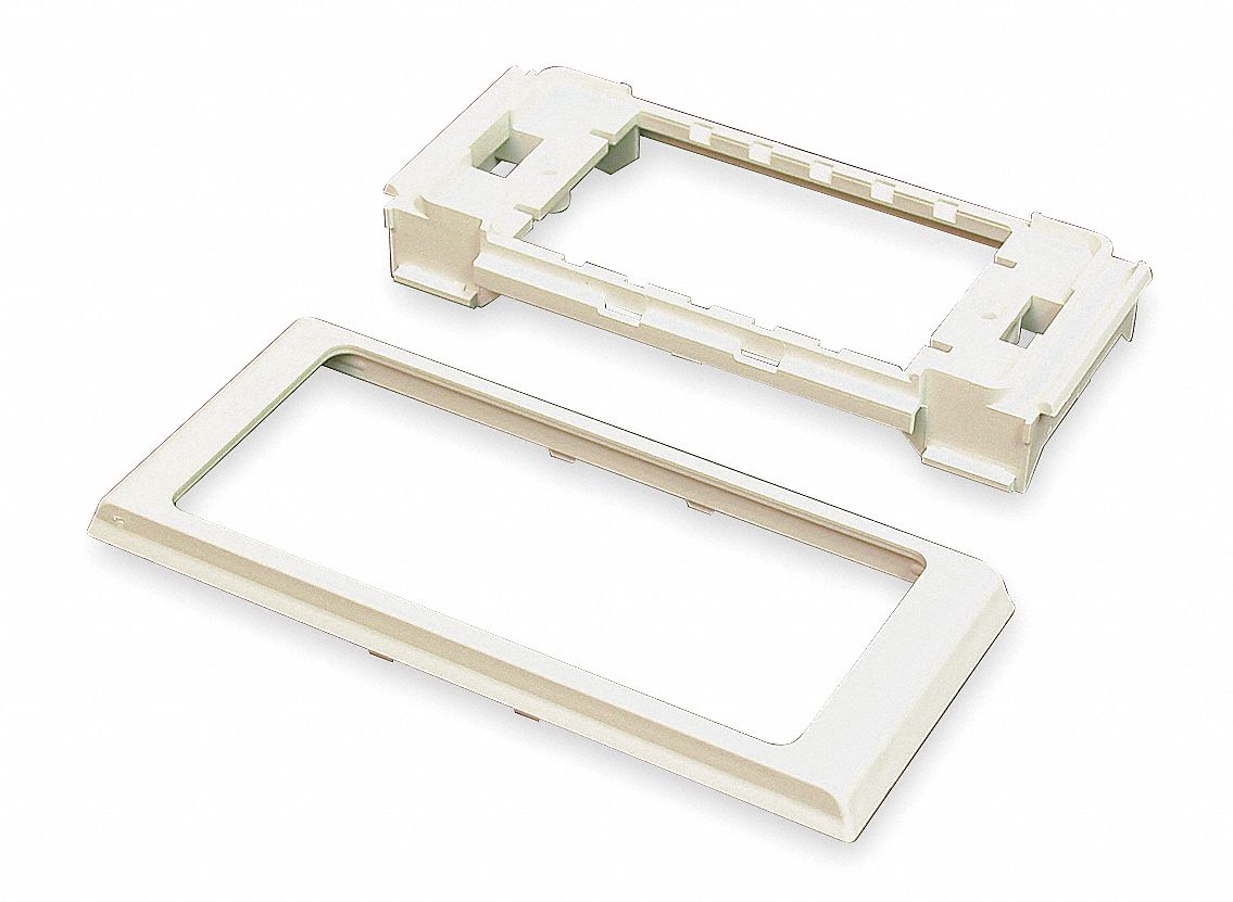 Twin Cover Device Bracket White