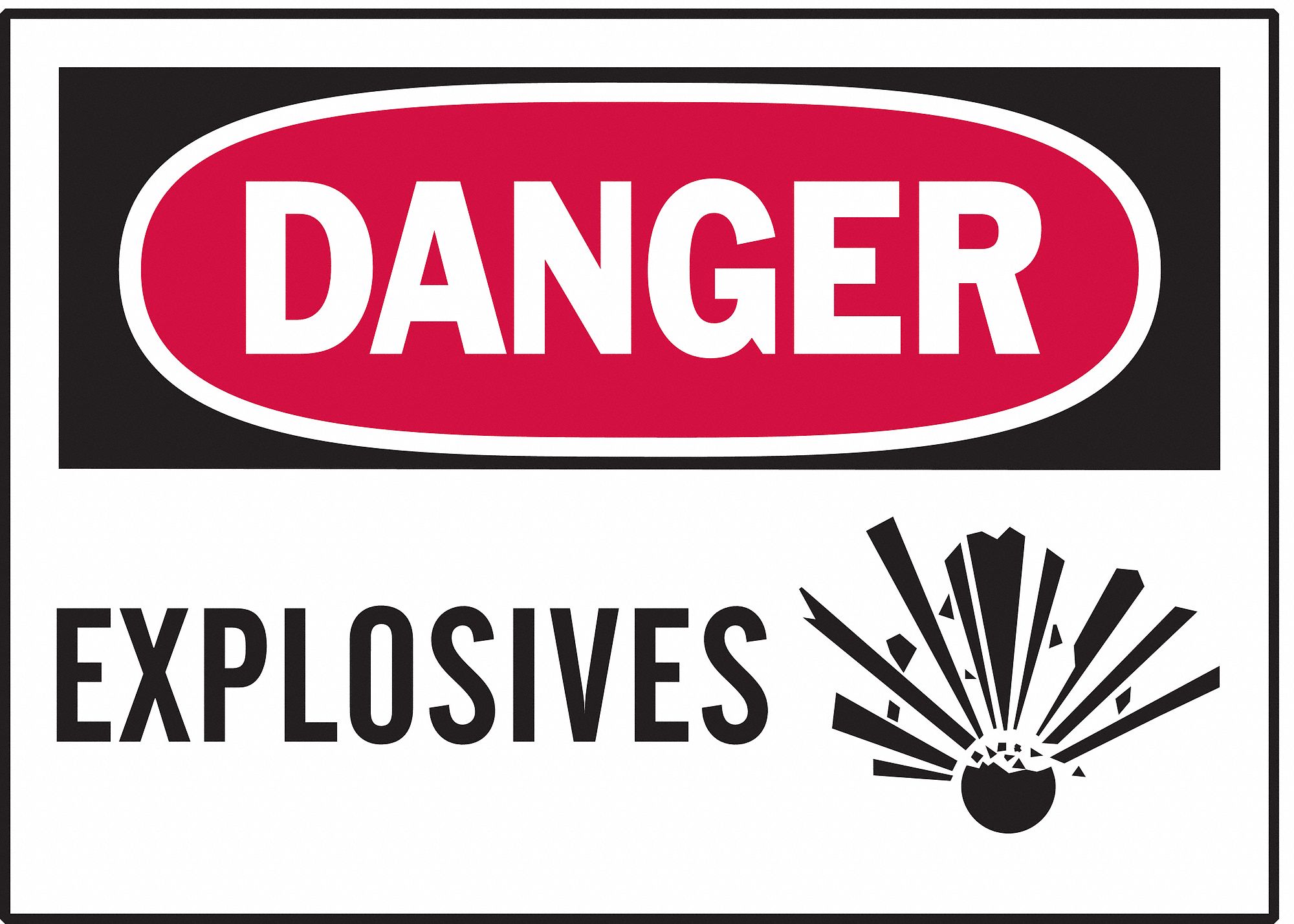 Label: Polyester, Adhesive Sign Mounting, 3 1/2 in x 5 in Nominal Sign Size, 0.01 in Thick, 5 PK