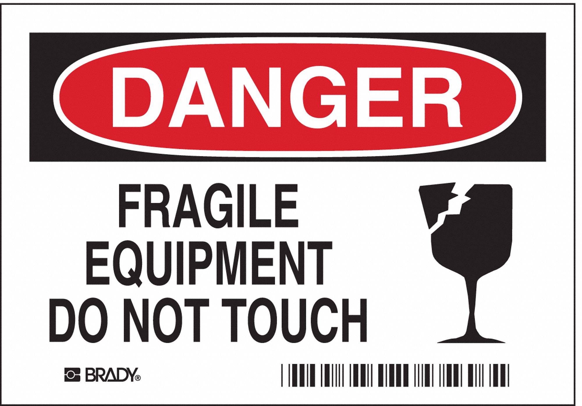 Label: Polyester, Adhesive Sign Mounting, 3 1/2 in x 5 in Nominal Sign Size, 0.01 in Thick, 5 PK