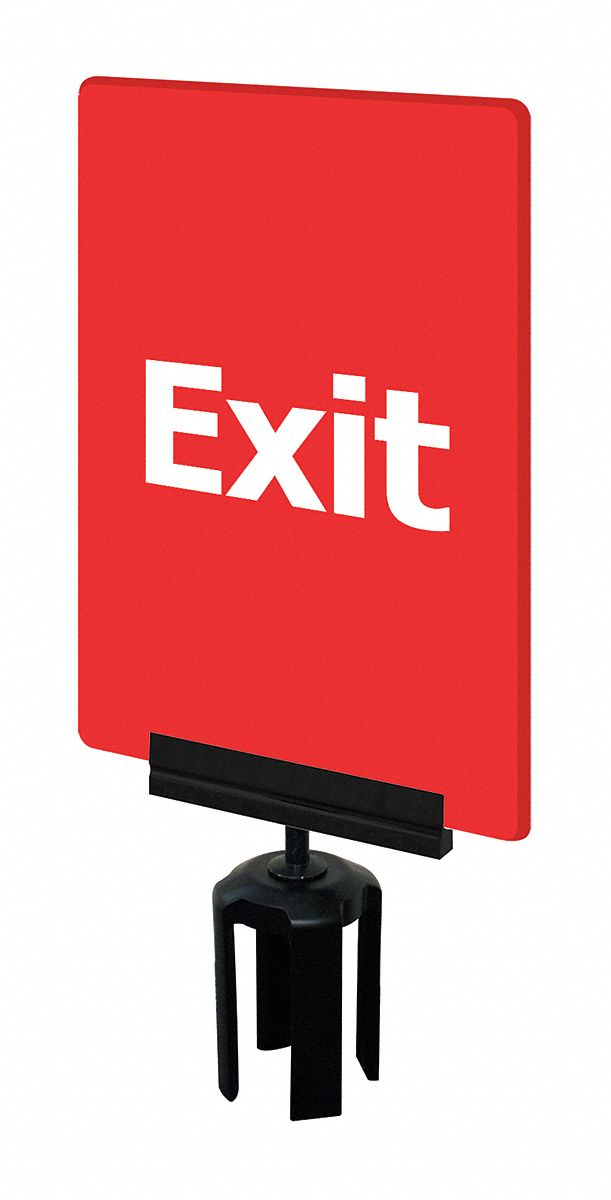 Acrylic Sign, Red
