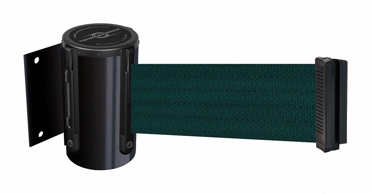 Belt Barrier,  Black, Belt Color Green