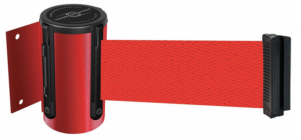 Belt Barrier,  Red, Belt Color Red