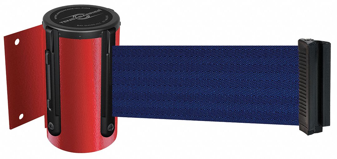Belt Barrier,  Red, Belt Color Blue