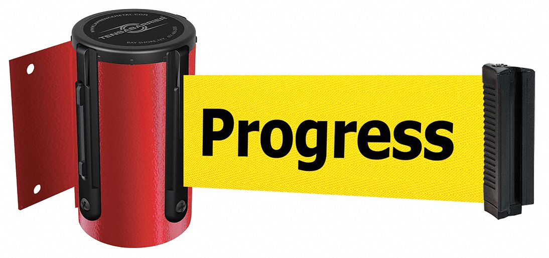 Belt Barrier,  Red, Belt Color Yellow