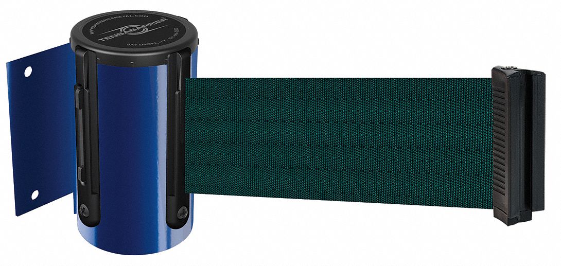 Belt Barrier,  Blue, Belt Color Green