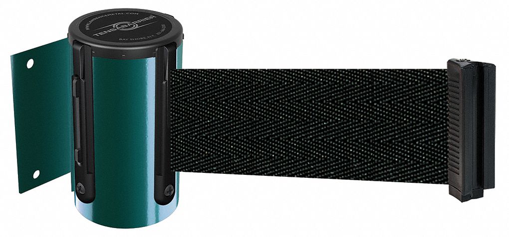 Belt Barrier,  Green, Belt Color Black