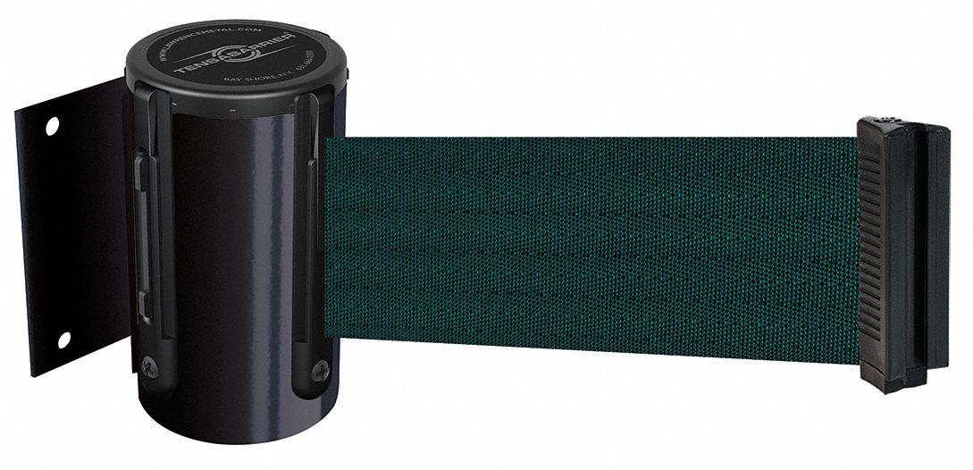 Belt Barrier,  Black, Belt Color Green