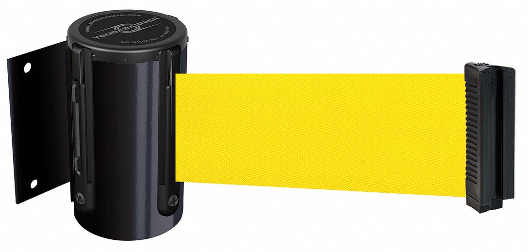 Belt Barrier,  Black, Belt Color Yellow