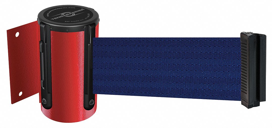 Belt Barrier,  Red, Belt Color Blue