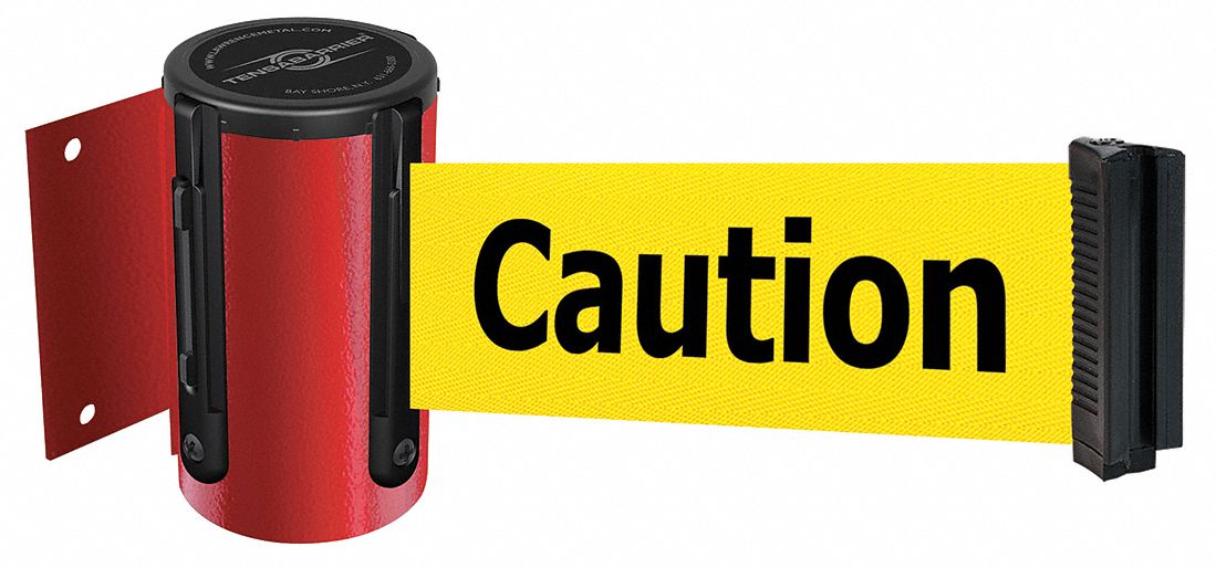 Belt Barrier,  Red, Belt Color Yellow