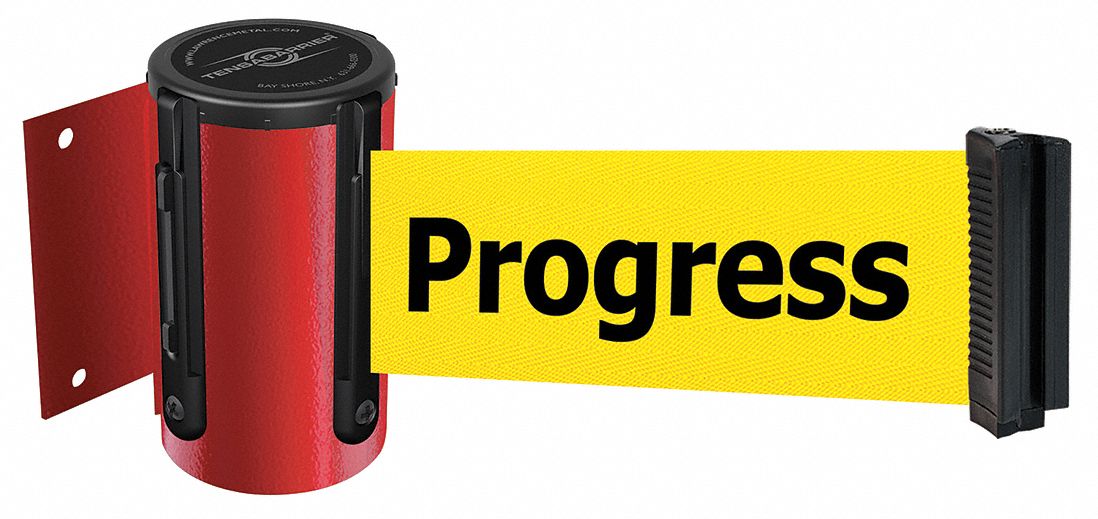 Belt Barrier,  Red, Belt Color Yellow