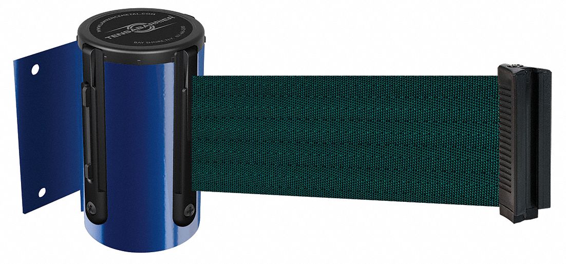 Belt Barrier,  Blue, Belt Color Green
