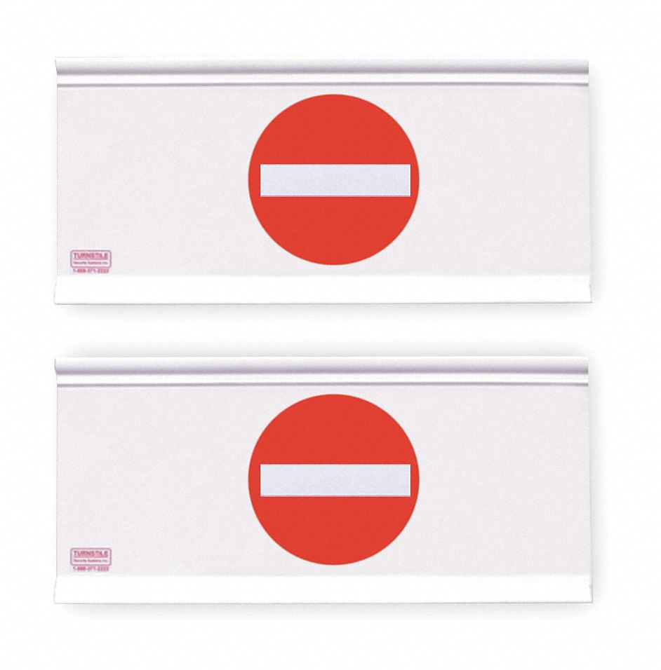 Double Sided No Entry, Gate Signage