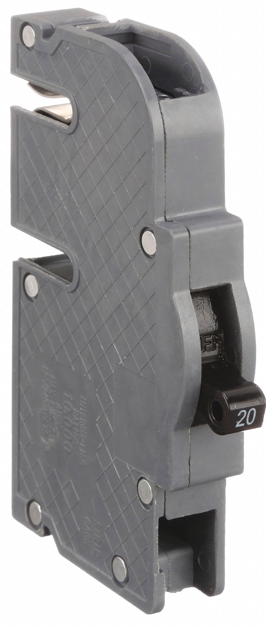 Miniature Circuit Breaker: 20 A Amps, 120V AC, 0.75 in Wd, 10kA at 120V AC, Zinsco Load Centers