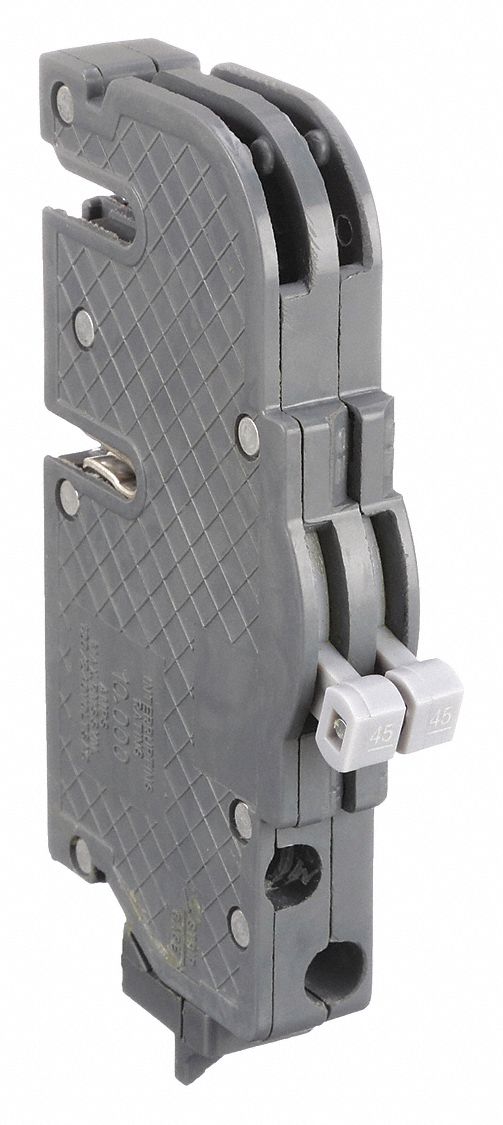 Miniature Circuit Breaker: 50 A Amps, 120/240V AC, 0.75 in Wd, 10kA at 120/240V AC, 2 Poles