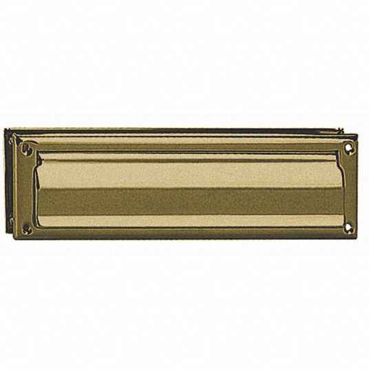 Standard Mail Slot,Mag Size,Antq Bronze Grainger