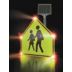 Flashing LED School Crossing Signs