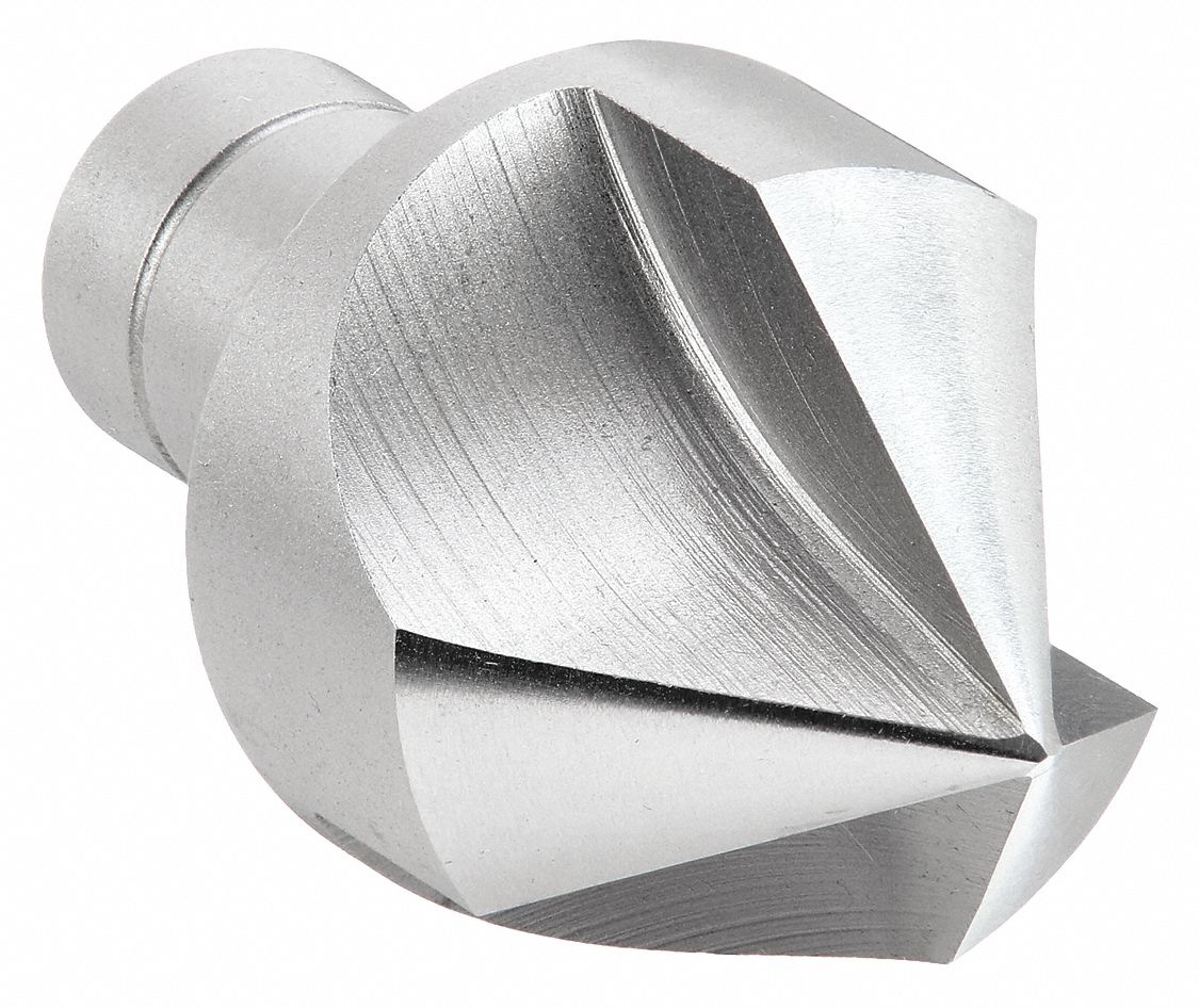 COUNTERSINK, ¾ IN BODY DIAMETER, ½ IN SHANK DIAMETER, BRIGHT/UNCOATED FINISH, 2⅝ IN L