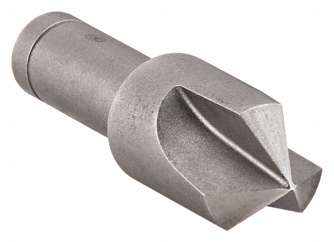 Countersink: 1 1/2 in Body Dia., 3/4 in Shank Dia., Bright (Uncoated) Finish, Cobalt